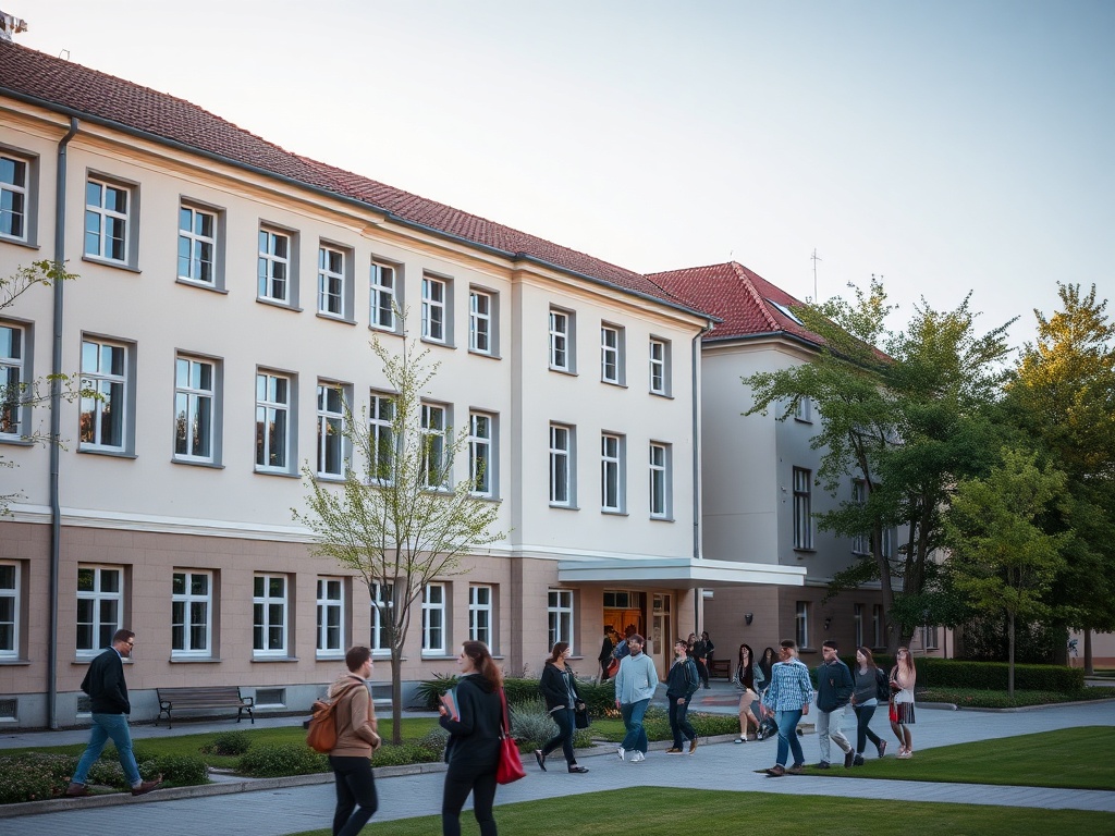 Maturzyści podczas uroczystości zakończenia roku szkolnego w Ciechocinku, symboliczne pożegnanie z etapem nauki.